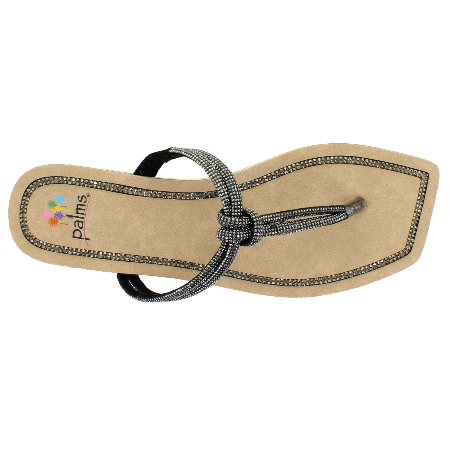 Palms Rhinestone T-Strap 5 Palms Rhinestone T-Strap - Image 5