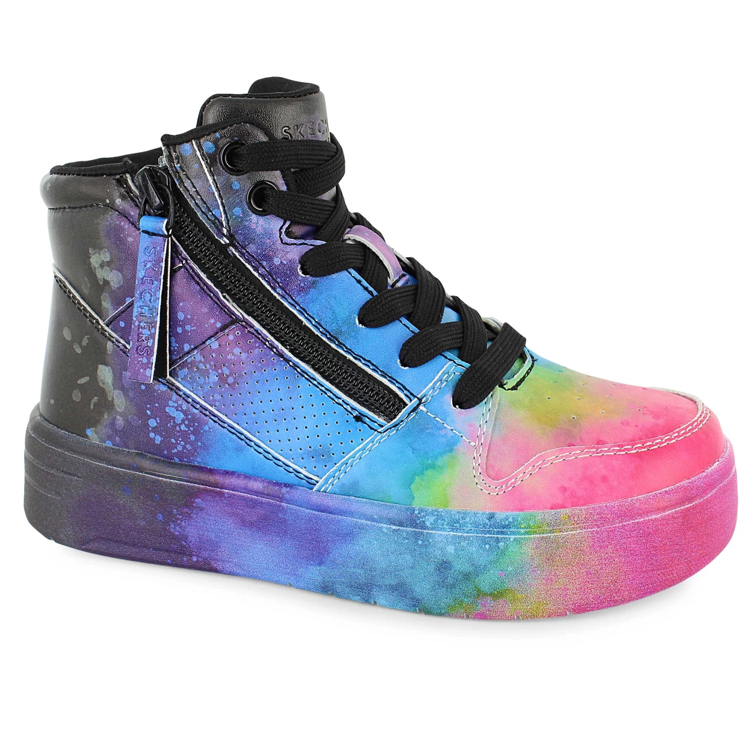 Skechers Court High - Electric Splash 1 Skechers Court High - Electric Splash