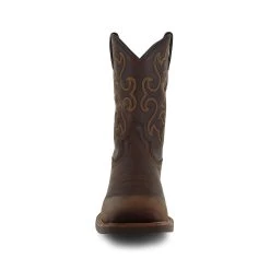 Justin Stampede Square-Toe Western -Chic Shoe Shop 530839 images 03