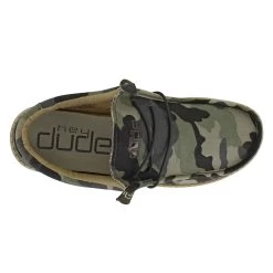 Hey Dude Wally Canvas Camo 9 Hey Dude Wally Canvas Camo -Chic Shoe Shop 547906 images 05
