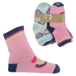 Infants' Capelli Hearts Crew 20-Pair Pack