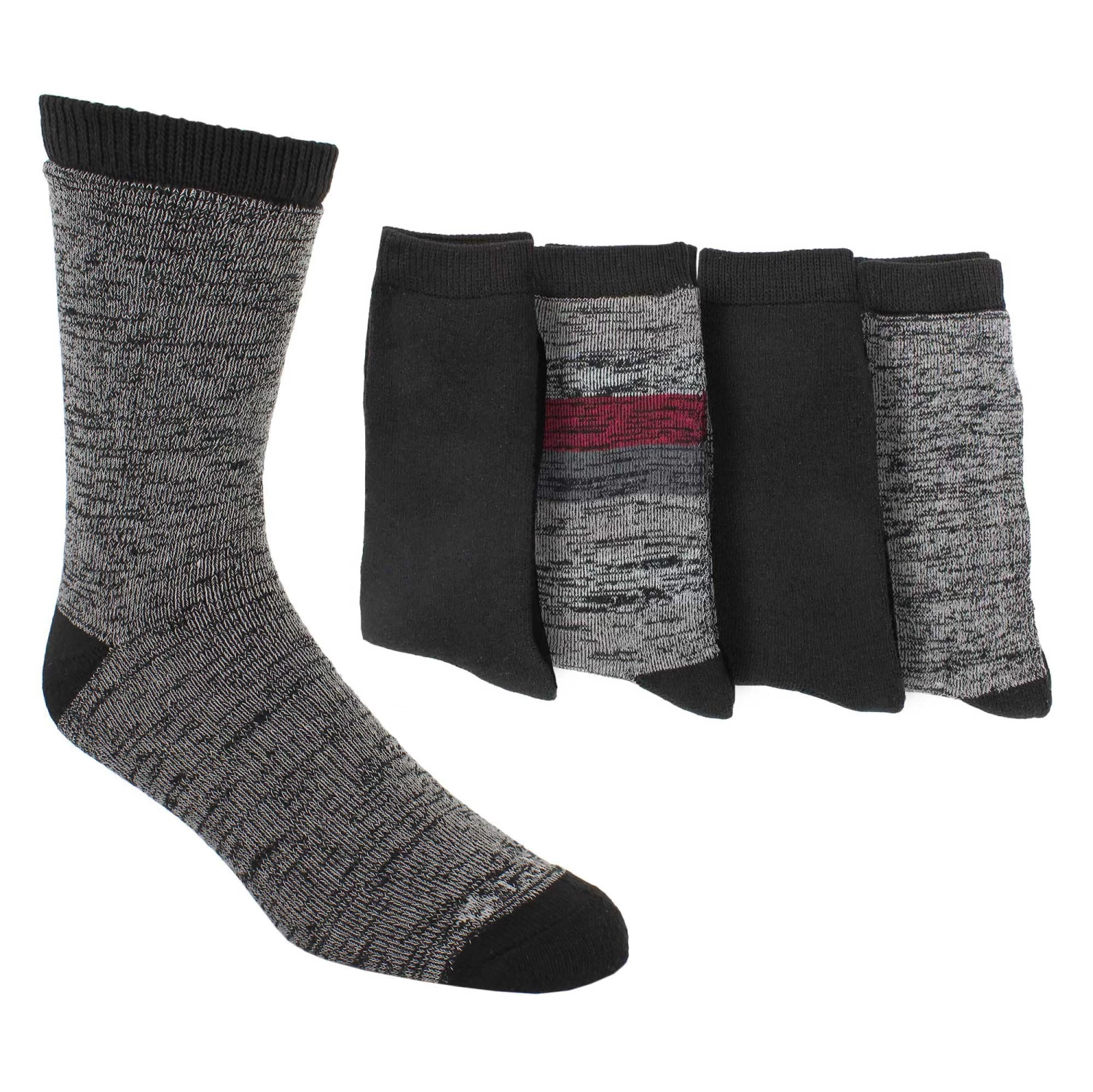 Men's Columbia Space-Dye Crew 4-Pair Pack 1 Men's Columbia Space-Dye Crew 4-Pair Pack