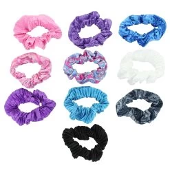 Vintage Scrunchie 10 Pack