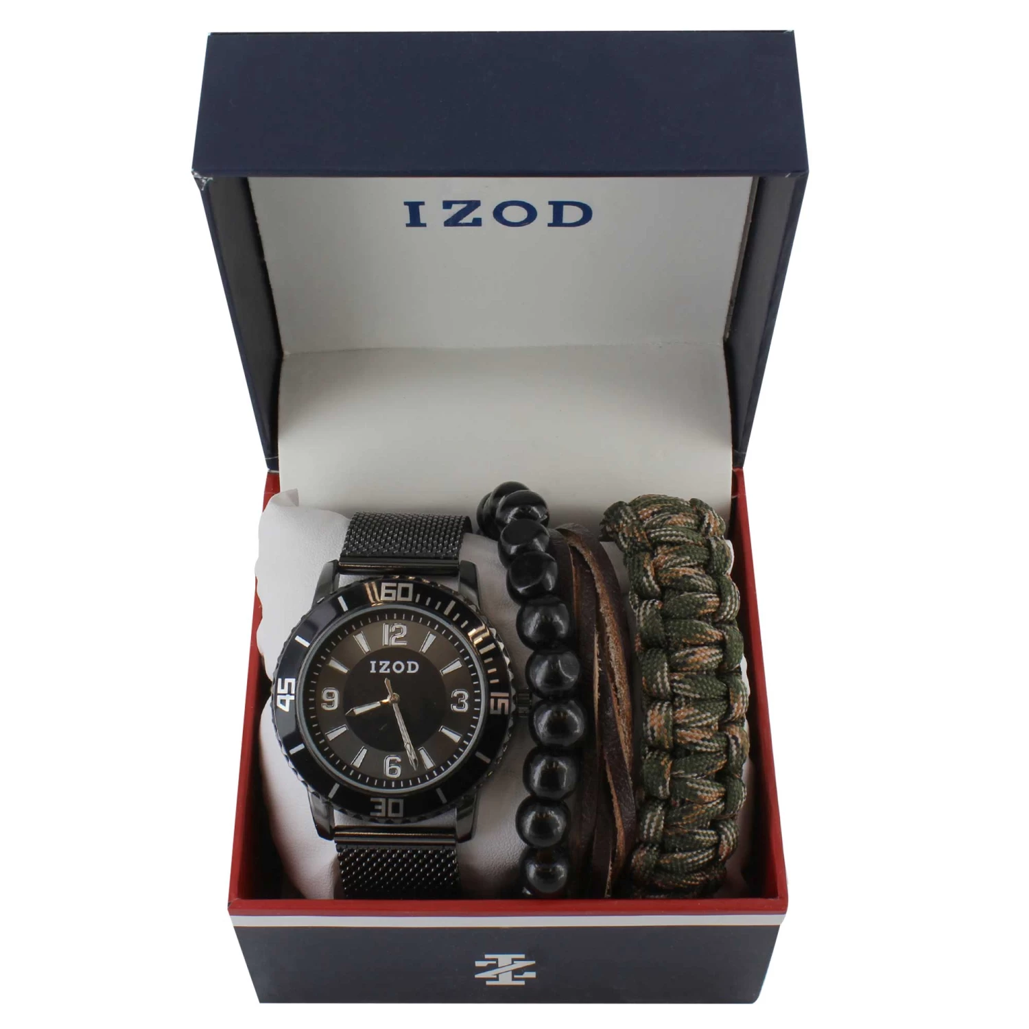 IZOD Watch And Bracelet Set 1 IZOD Watch And Bracelet Set
