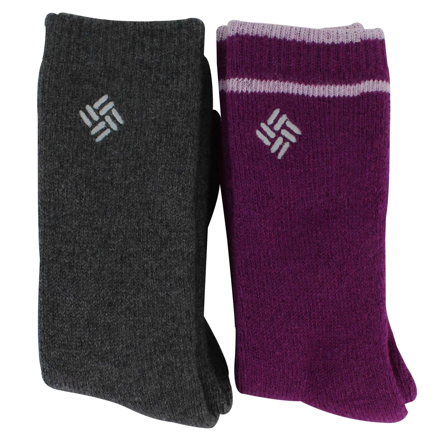 Women's Columbia Brushed-Wool Crew 2-Pair Pack 2 Women's Columbia Brushed-Wool Crew 2-Pair Pack - Image 2