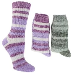 Women's Columbia Stripe Crew 2-Pair Pack