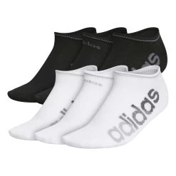 ADIDAS Women's SUPERLITE No-Show 6-Pair Pack -Chic Shoe Shop 811774 images 03