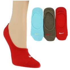 Women's Nike Everyday Lightweight Footie 3 Pairs