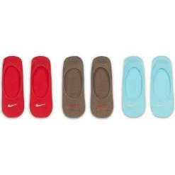 Women's Nike Everyday Lightweight Footie 3 Pairs -Chic Shoe Shop 811831 images 04