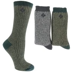 Women's Columbia Marled Crew 2-Pair Pack