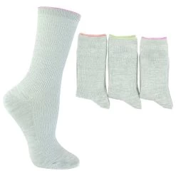 Women's Skechers Super Soft Crew 3-Pair Pack