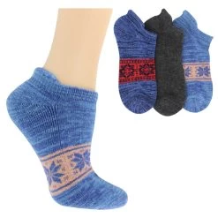 Born Wool Blend No-Show 3-Pair Pack