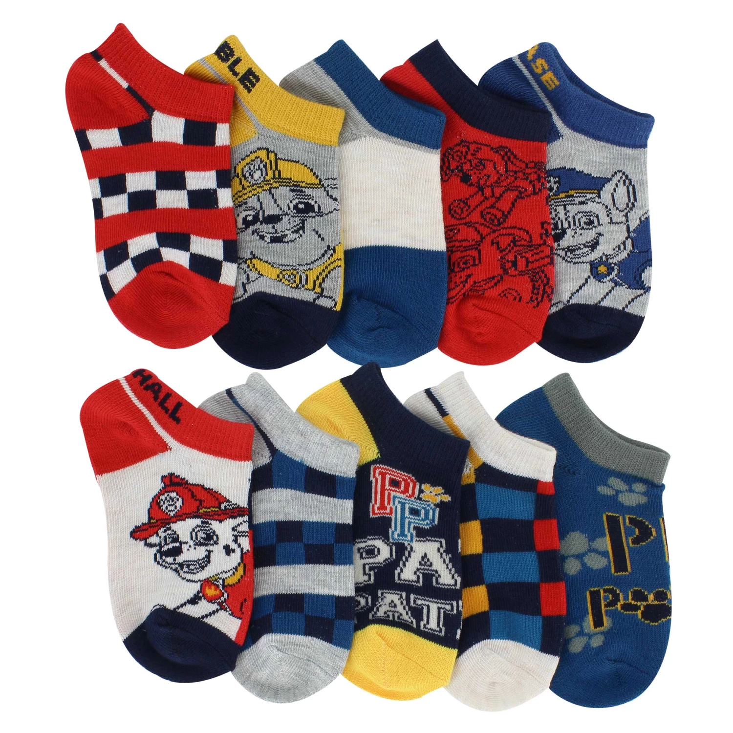 Kids' PAW Patrol No-Show 10 For $10 2 Kids' PAW Patrol No-Show 10 For $10 - Image 2