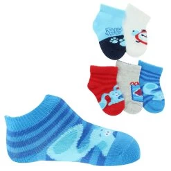 Kids' Blue's Clues No-Show 5-Pair Pack