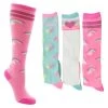 Girls' Skechers Rainbow Knee-High 3-Pair Pack