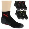 Kids' PUMA Premium Quarter Crew Sock 6-Pair Pack