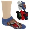 Kids' Jurassic World No-Show 5-Pair Pack