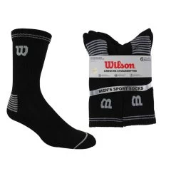 Men's Wilson Big & Tall Crew 6-Pair Pack
