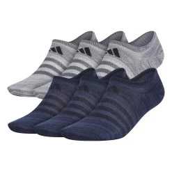 Men's Adidas SUPERLITE Super No-Show 6-Pair Pack -Chic Shoe Shop 851437 images 03