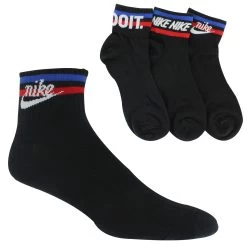 Men's Nike Essential Ankle Socks 3-Pair Pack