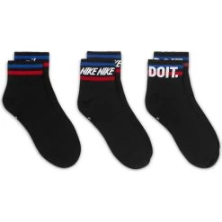Men's Nike Essential Ankle Socks 3-Pair Pack 10 Men's Nike Essential Ankle Socks 3-Pair Pack -Chic Shoe Shop 851469 images 05