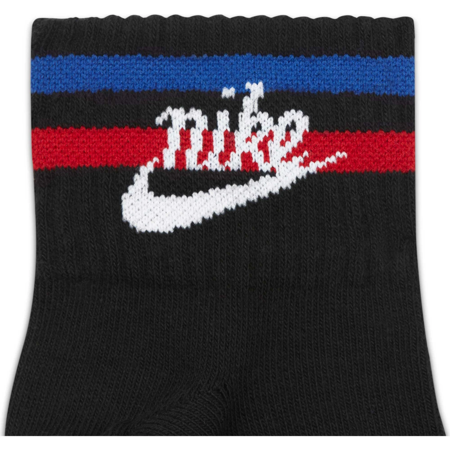 Men's Nike Essential Ankle Socks 3-Pair Pack 6 Men's Nike Essential Ankle Socks 3-Pair Pack - Image 6