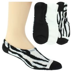 Men's Converse Zebra-Print Liner 3-Pair Pack