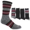 Men's Columbia Striped Crew 4-Pair Pack