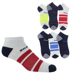 Men's Skechers Super-Soft Low-Cut 6-Pair Pack