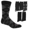 Men's Signature Brand Argyle 5-Pair Pack