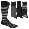 Men's Florsheim Striped Crew 3-Pair Pack