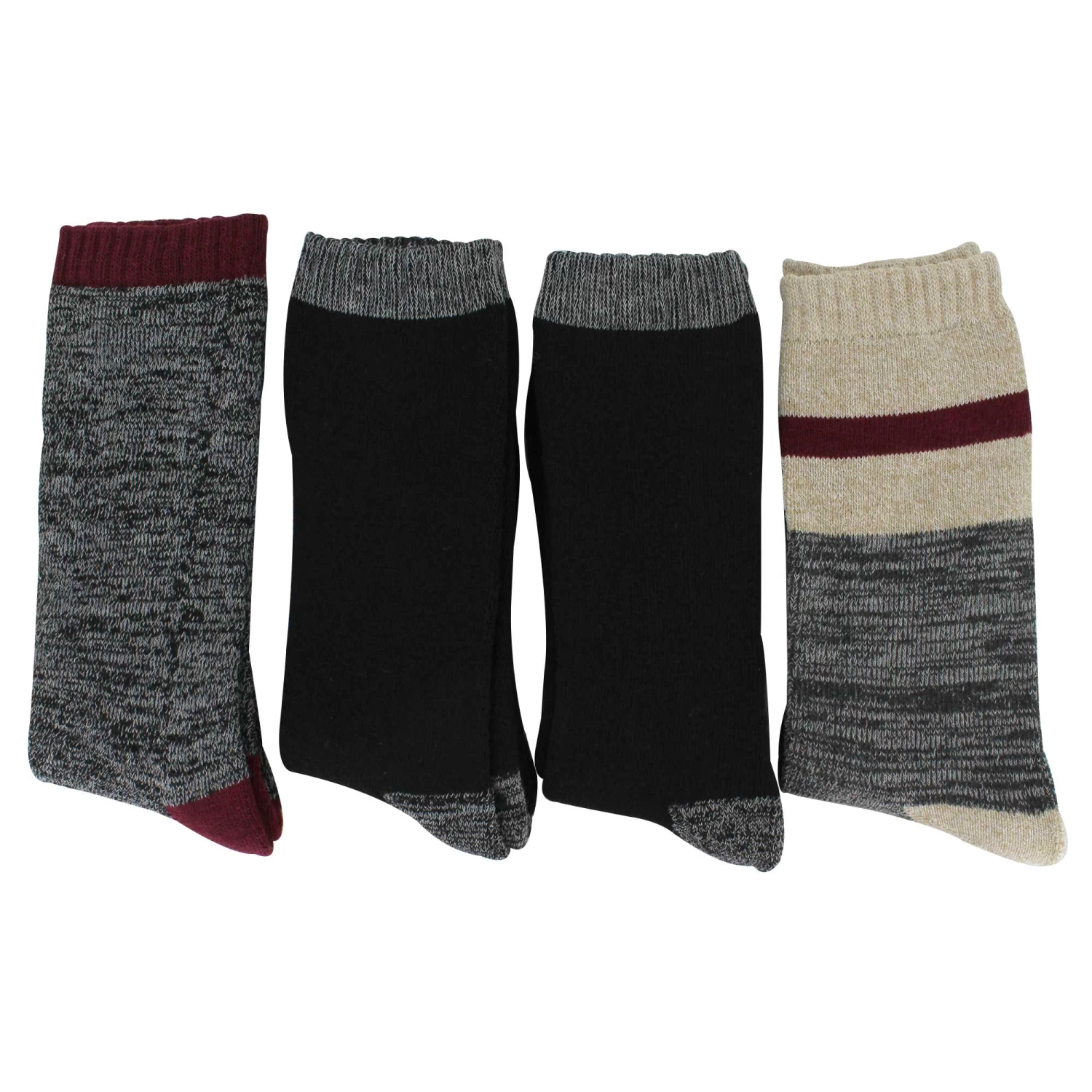 Men's Columbia Moisture Control Crew 4-Pair Pack 2 Men's Columbia Moisture Control Crew 4-Pair Pack - Image 2