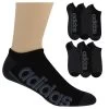Men's Adidas Cushioned No-Show 6-Pair Pack