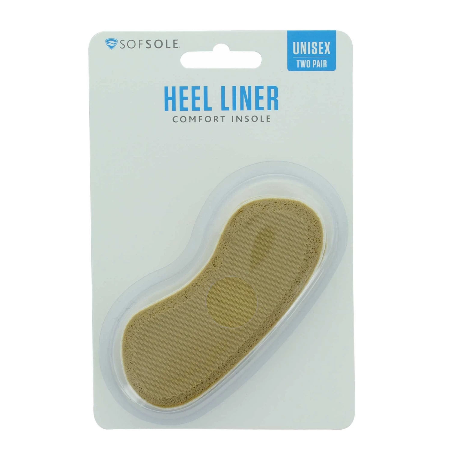 SOF SOLE Heel Liner Comfort Insole 2-Pair 1 SOF SOLE Heel Liner Comfort Insole 2-Pair