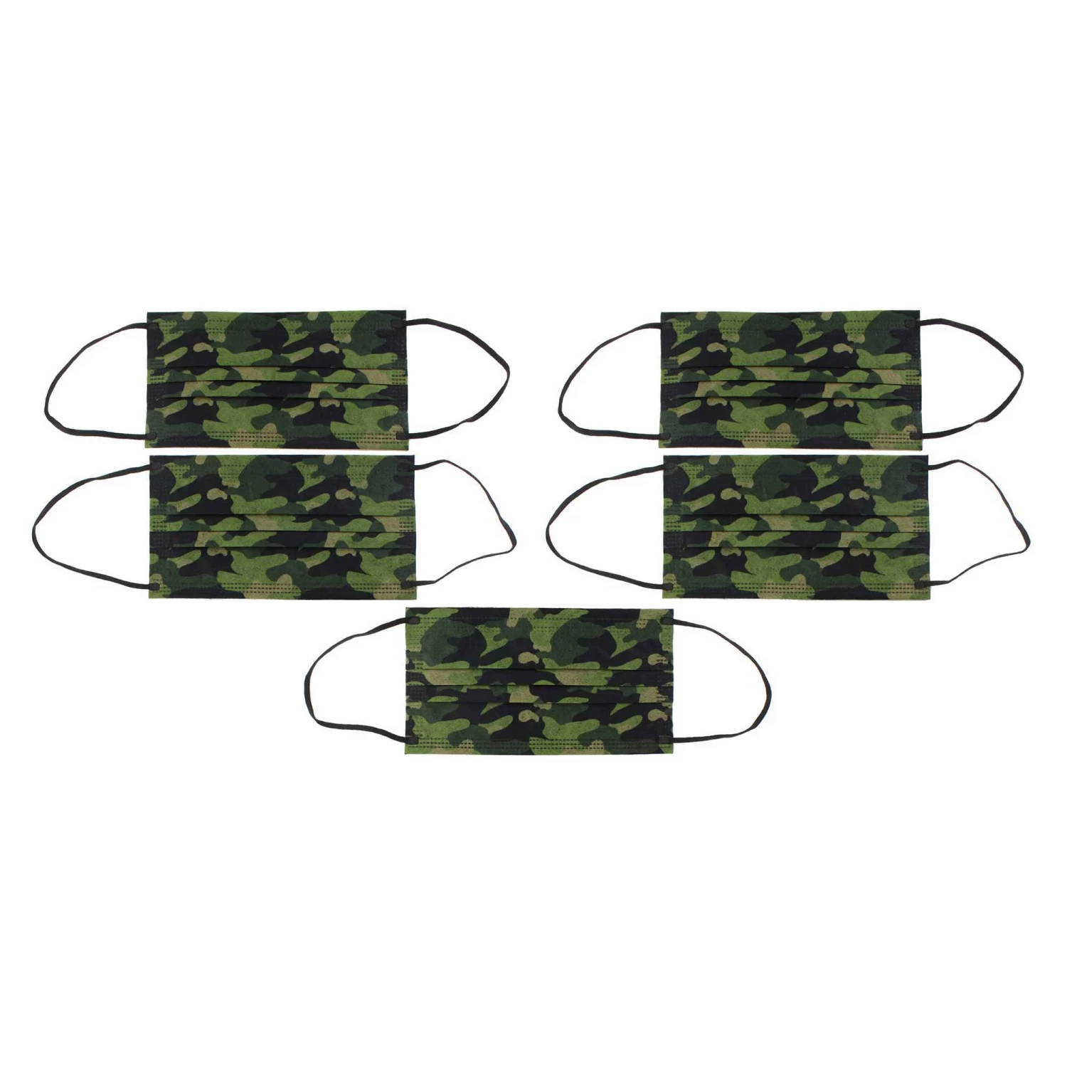 Adult Camouflage Face Mask 5-Pack 4 Adult Camouflage Face Mask 5-Pack - Image 4