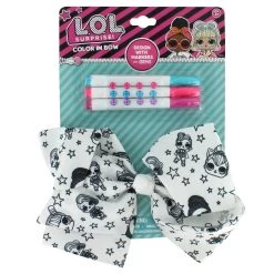 LOL Surprise Kids' L.O.L. Surprise! Color-In Hair Bow