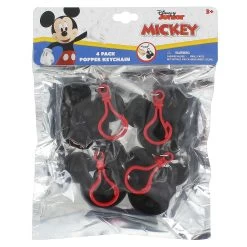 Disney Mickey Mouse Popper Fidget Keychain 4-Pack