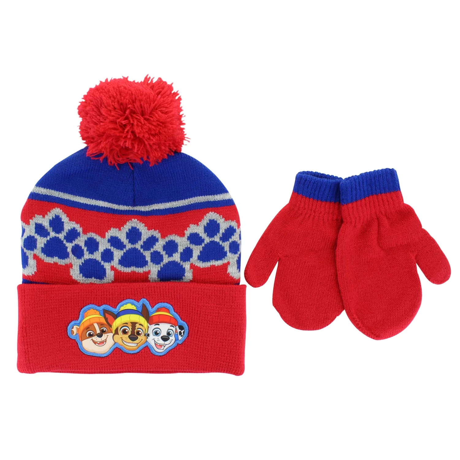 PAW Patrol Hat And Mitten Set 1 PAW Patrol Hat And Mitten Set