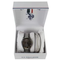 U.S. Polo Association Watch And Bangle Set
