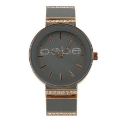 Bebe Enamel And Rose Gold Watch