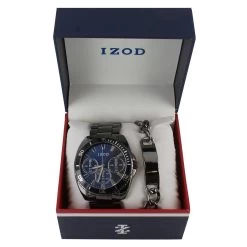 IZOD Chronograph Watch And Bracelet