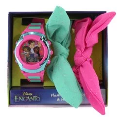 Disney Encanto LCD Watch And Scrunchie Set