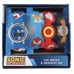 Sonic The Hedgehog LCD Watch And Bracelet Set