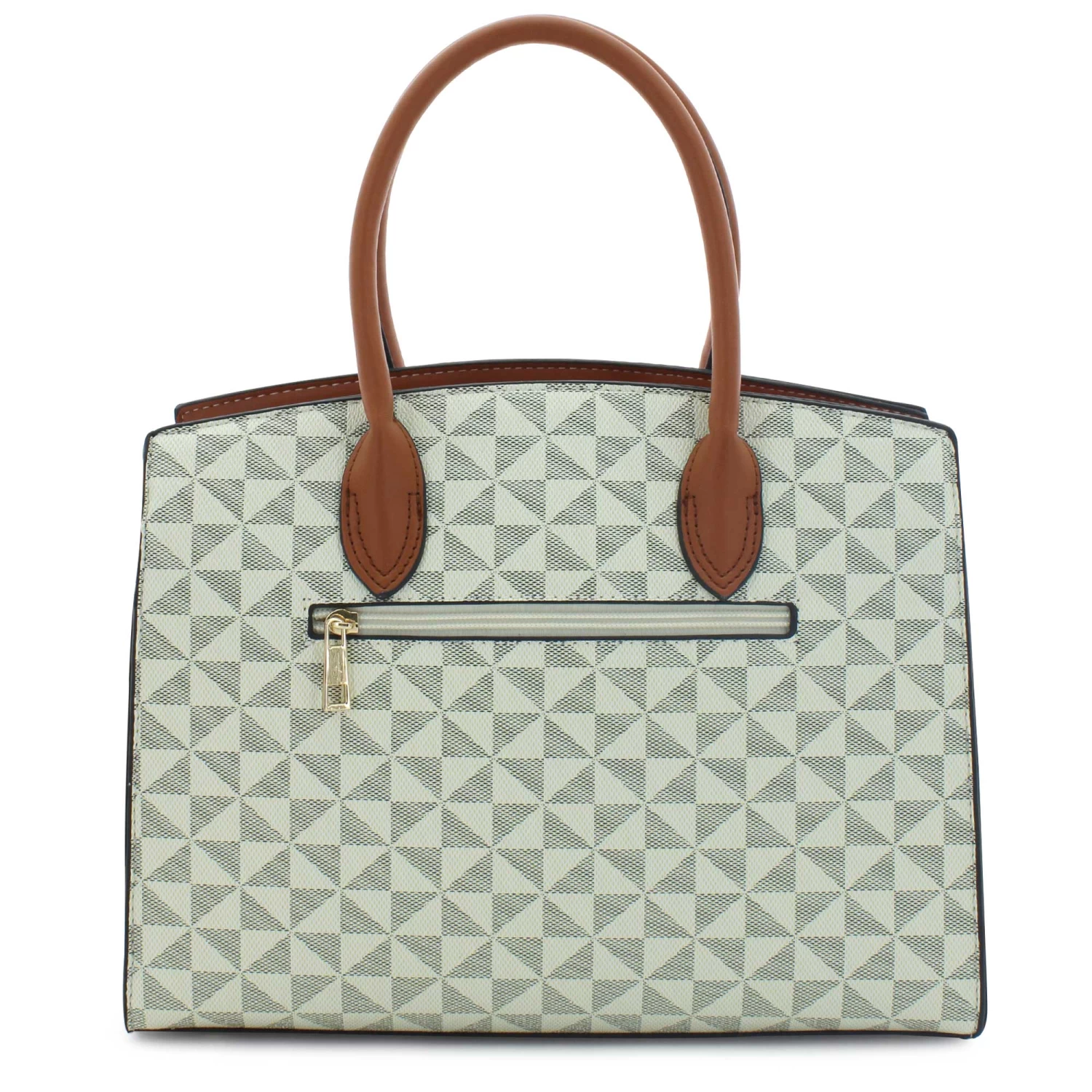 Tami Too Geometric-Print Satchel 2 Tami Too Geometric-Print Satchel - Image 2