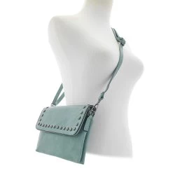 Sam & Hadley Studded-Flap Crossbody -Chic Shoe Shop 923002 images 04