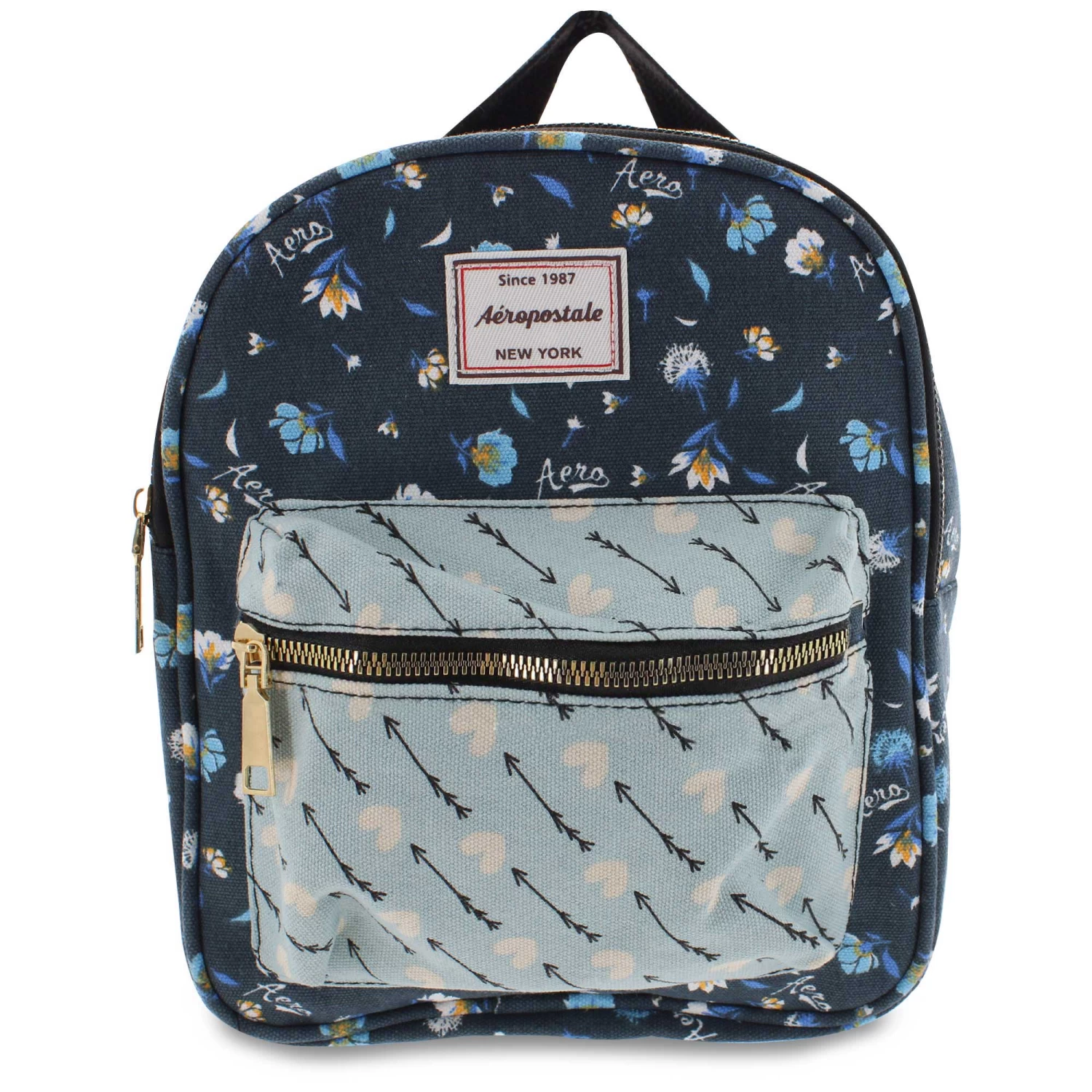 Aeropostale Floral-Print Mini Backpack 1 Aeropostale Floral-Print Mini Backpack
