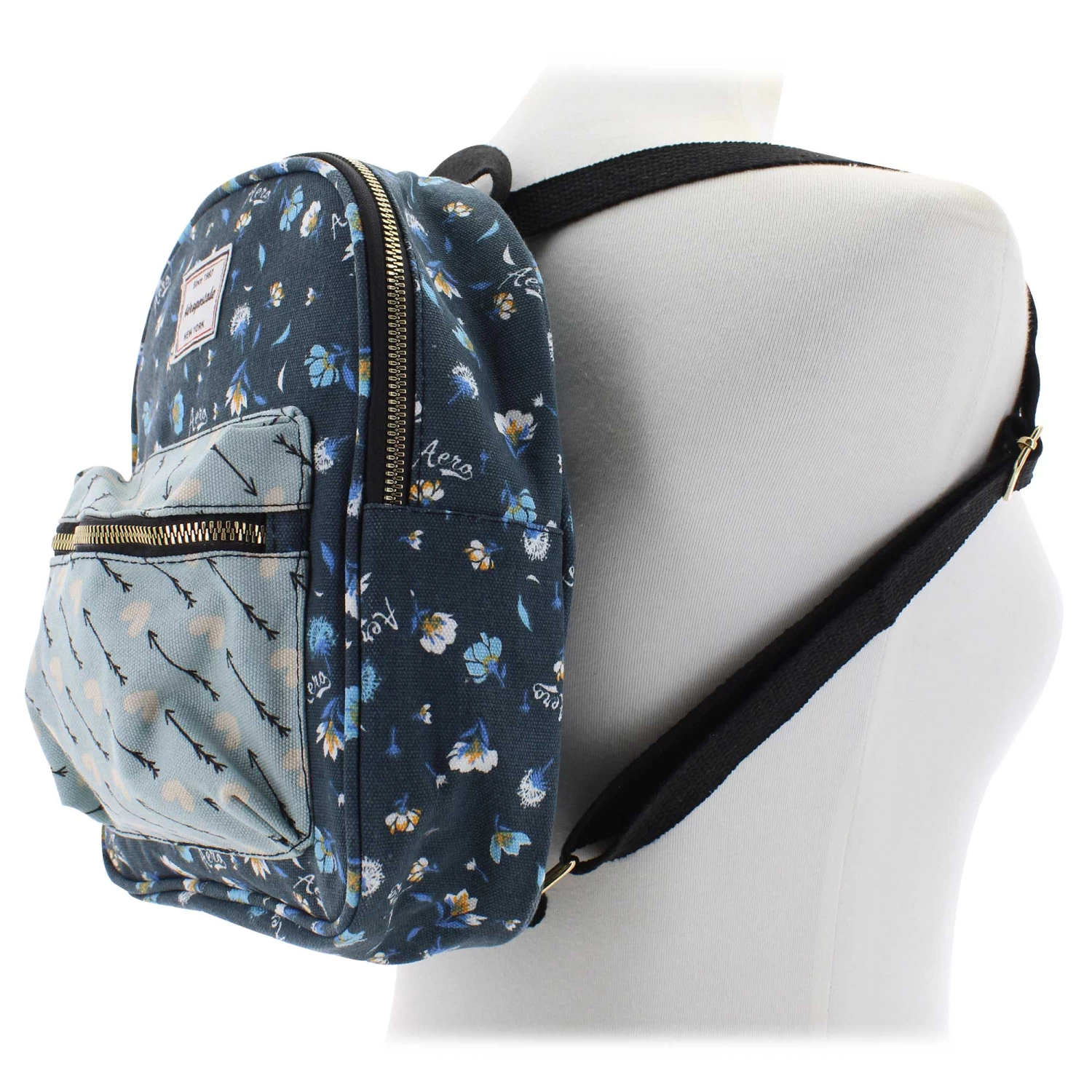 Aeropostale Floral-Print Mini Backpack 3 Aeropostale Floral-Print Mini Backpack - Image 3
