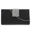 Chelsea Moreland Pleated Clutch