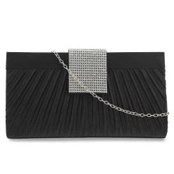 Chelsea Moreland Pleated Clutch