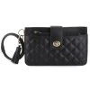 Ivy Rose Quilted Loop Wristlet
